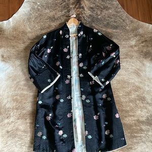 Reversible silk Chinese Embroidered Jacket
